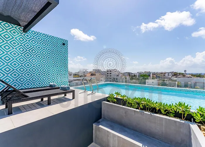 Brand New Wpool Steps To 5th Apartment Playa del Carmen
